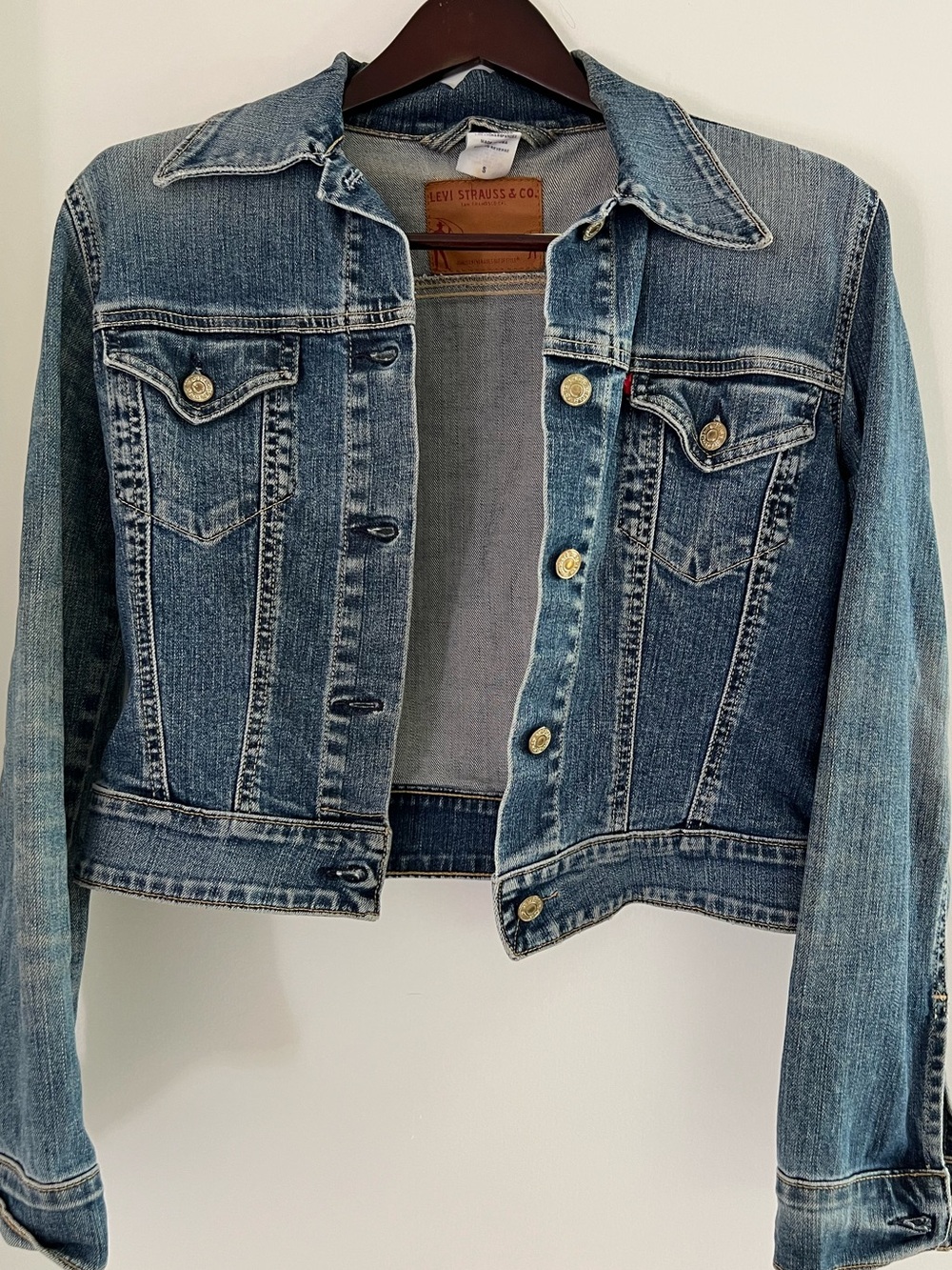 Levi's Medium Wash Blue Denim Jacket